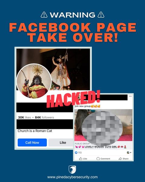 Facebook Page Takeover