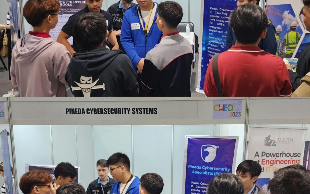 Last day today! Pineda Cybersecurity is in Megatrade Hall 3, SM Megamall for the #CHEDx2023