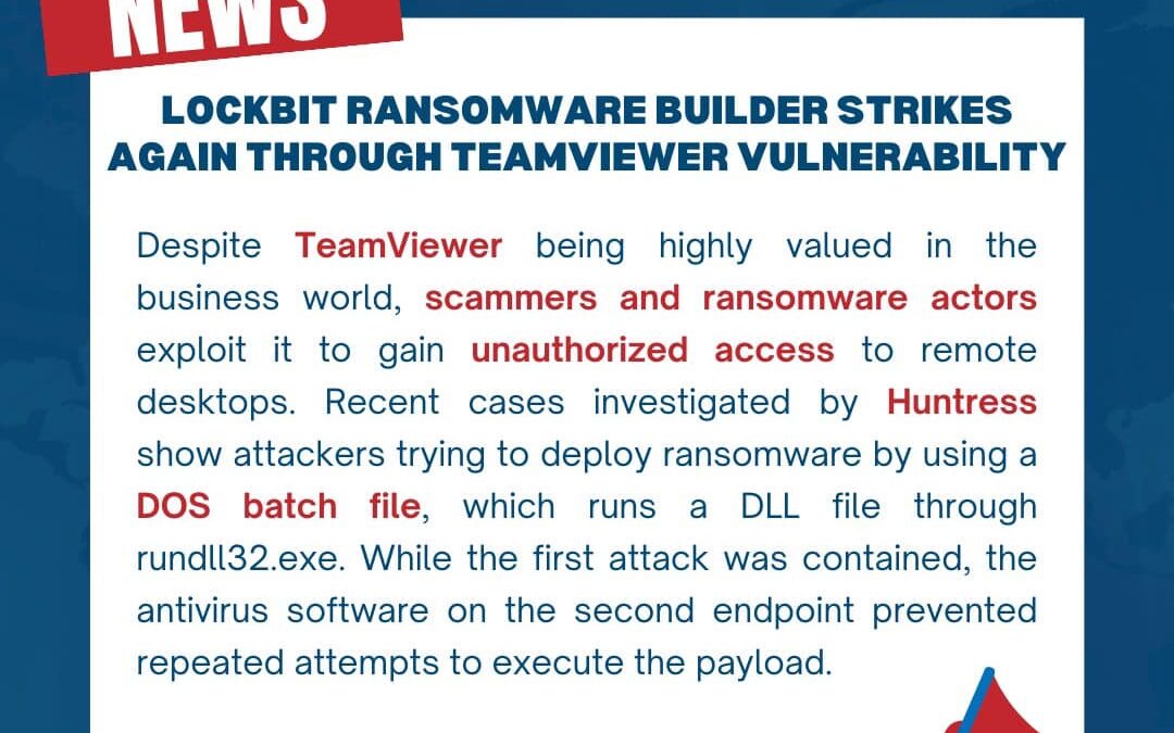 LockBit encryptors are back in action, posing a threat to security