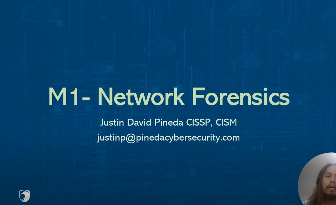 M1-Network Forensics