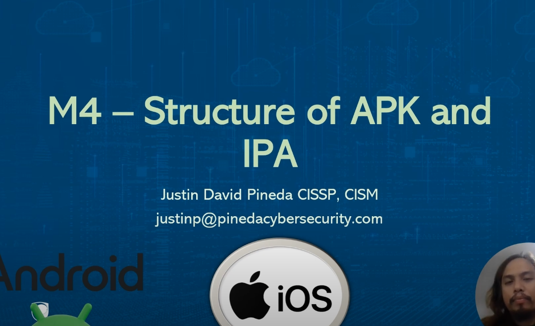 M4 The Structure of apk and ipa