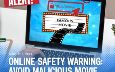 Avoid Malicious Movie Links!