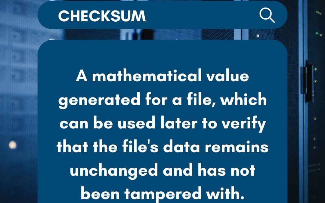 CheckSum