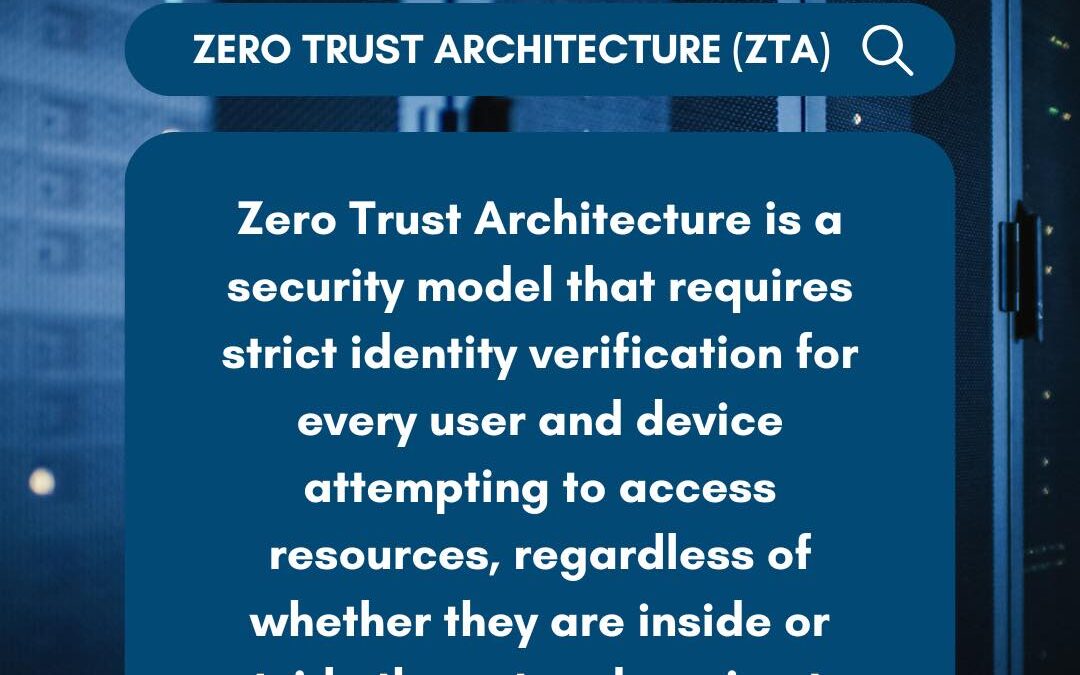 Zero Trust Architecture (ZTA) challenges the traditional perimeter-based security model.